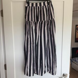 Mikoh Striped Maxi Skirt